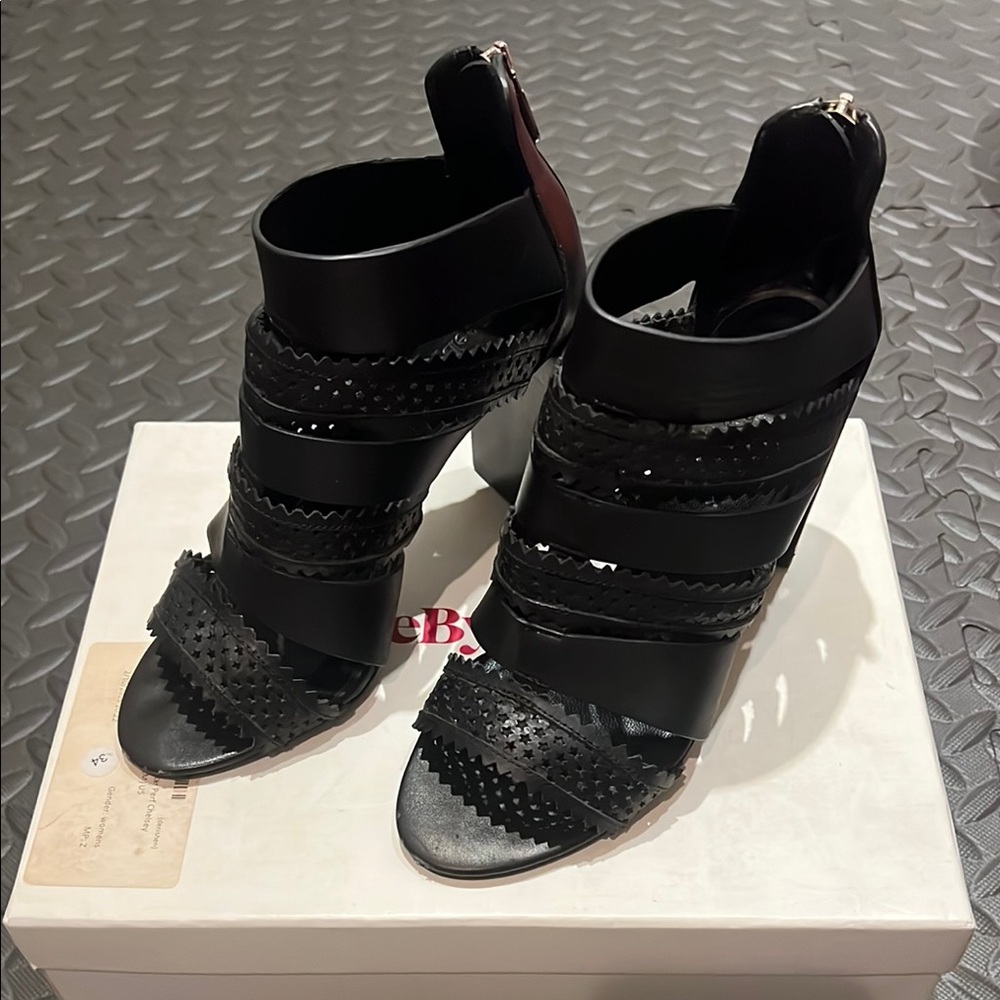 SeeByChloe Black Women's Heels